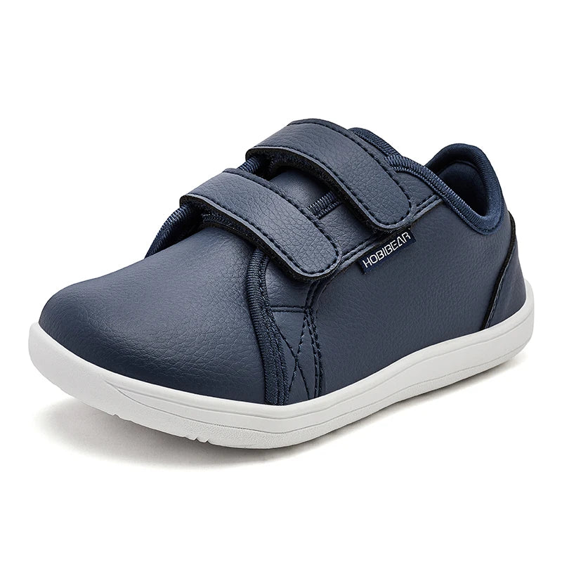 Minimalist Kids Barefoot Sneakers - Lightweight Wide Toe Hook Loop Shoes - ZOOMNSTORE