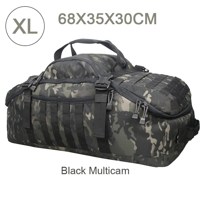 Molle Tactical Backpack - 30L50L80L Outdoor Mountaineering Bag for Hiking Camping - ZOOMNSTORE