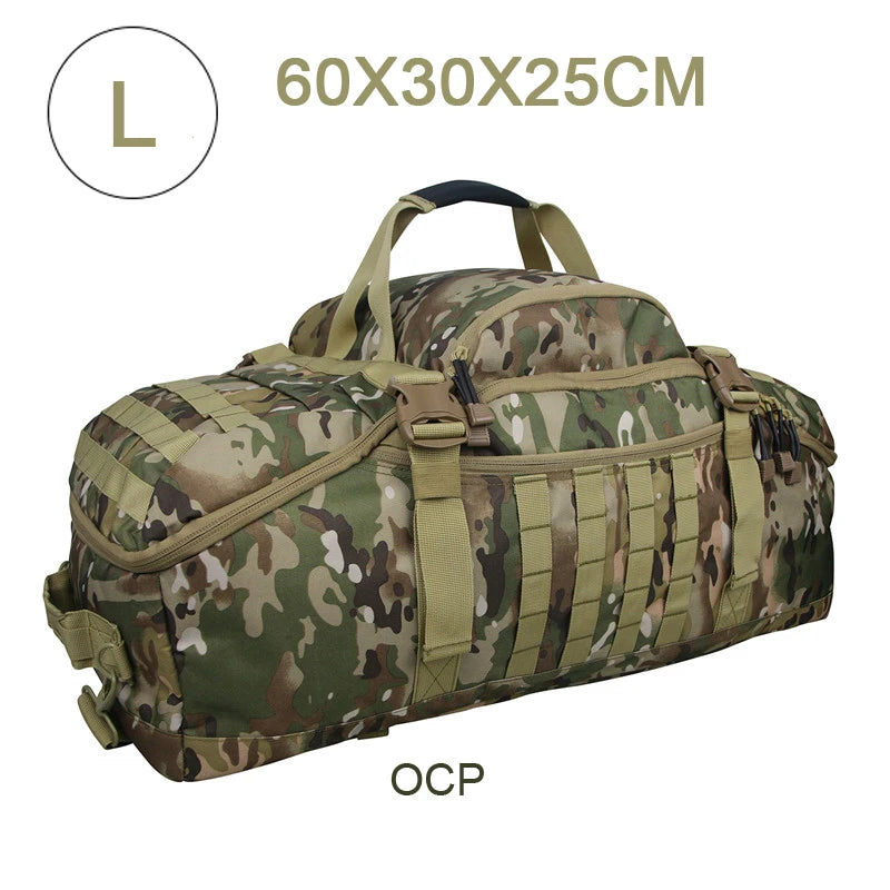 Molle Tactical Backpack - 30L50L80L Outdoor Mountaineering Bag for Hiking Camping - ZOOMNSTORE