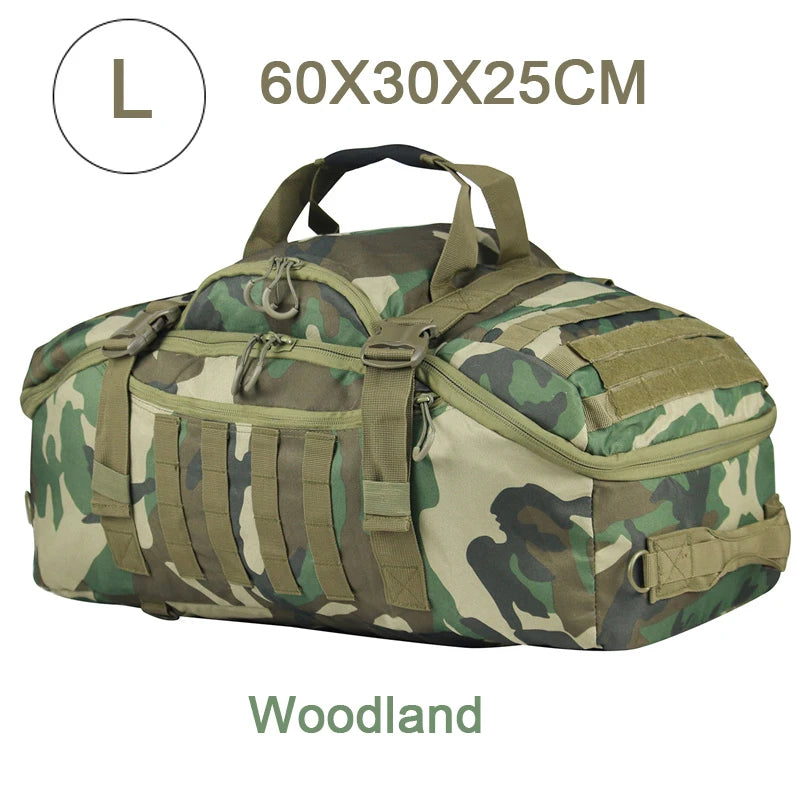 Molle Tactical Backpack - 30L50L80L Outdoor Mountaineering Bag for Hiking Camping - ZOOMNSTORE
