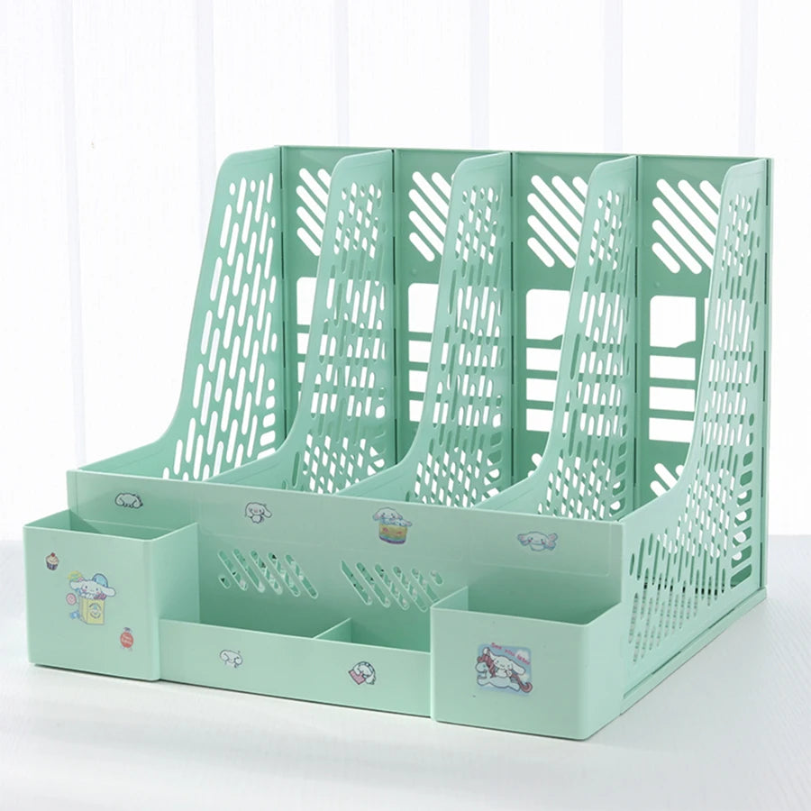Multi-Layer File Rack - Thickened Document Storage Organizer for Office - ZOOMNSTORE