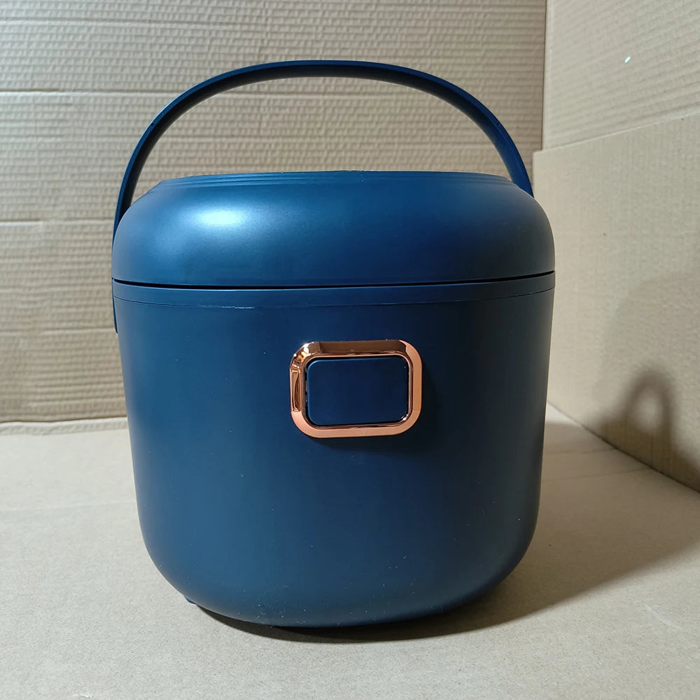 Multi-Voltage Rice Cooker - 2L Car Home Use for Travel 12V 24V 110V 220V - ZOOMNSTORE