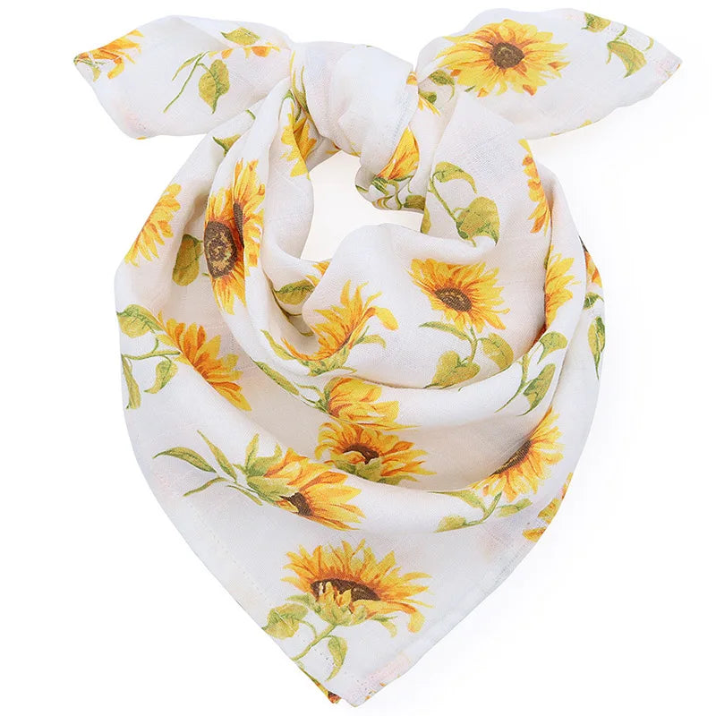 58x58cm Muslin cotton Baby Towels Scarf Swaddle bath Towel Newborns Handkerchief Bathing Feeding Face Washcloth Wipe - ZOOMNSTORE