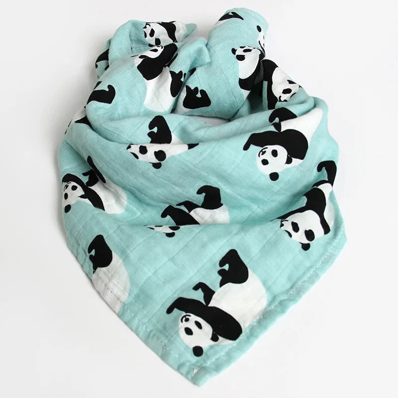 58x58cm Muslin cotton Baby Towels Scarf Swaddle bath Towel Newborns Handkerchief Bathing Feeding Face Washcloth Wipe - ZOOMNSTORE