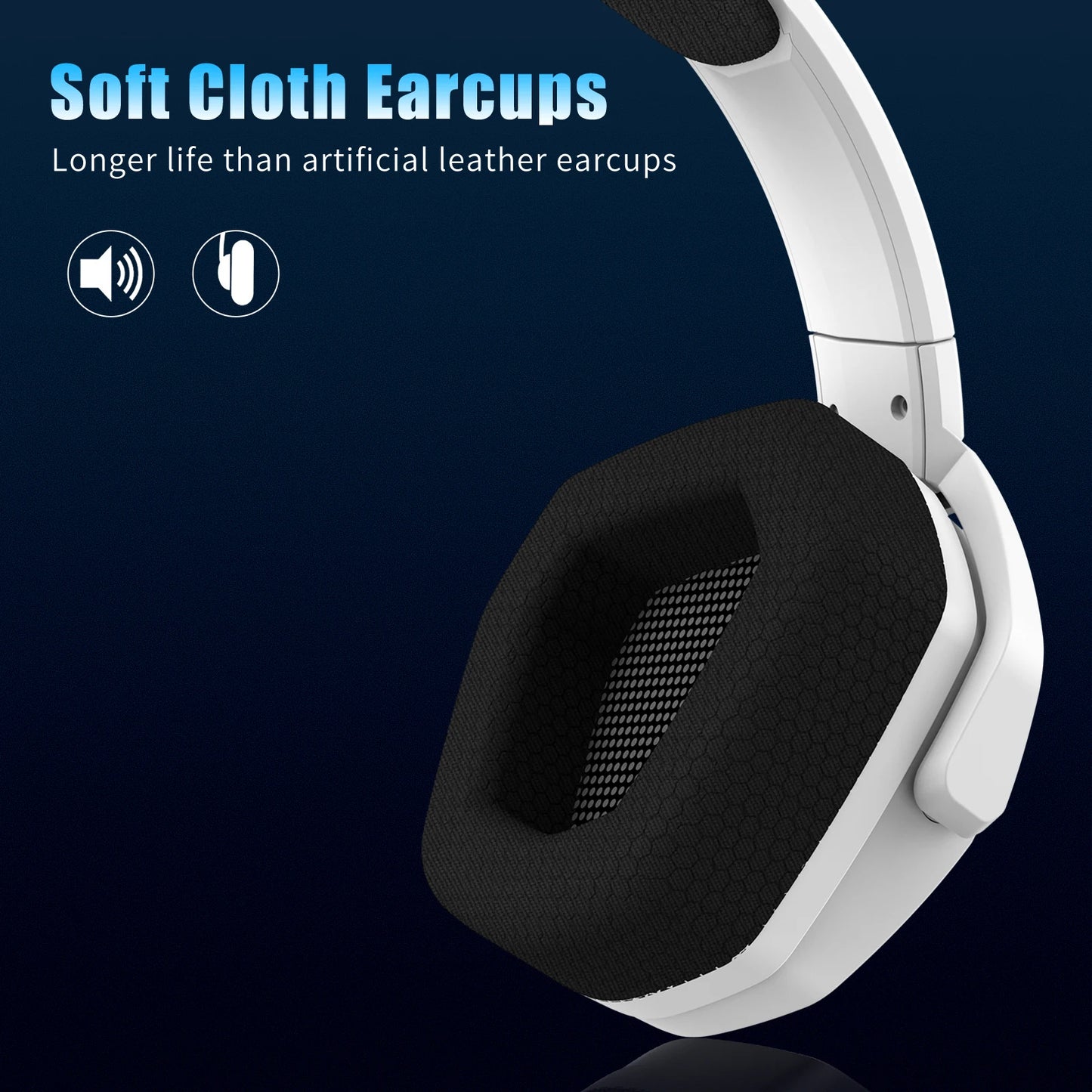 NUBWO G06 2.4G Dual Wireless Gaming Headset 5ms Low Latency 7.1 Surround ENC Mic For PC PS4 PS5 Gaming Bluetooth Headphones - ZOOMNSTORE