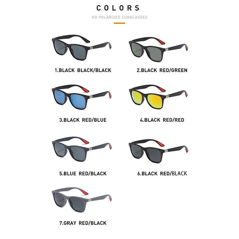 Night Vision Polarized Sunglasses - Outdoor Sports Goggles for Men - ZOOMNSTORE