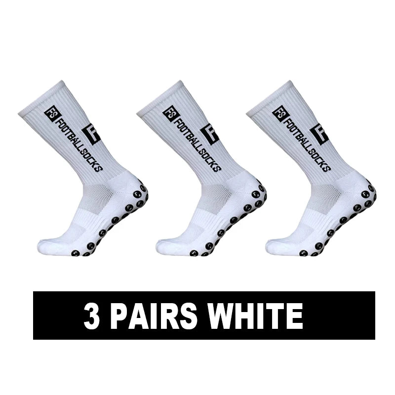 Non Slip Grip Socks – Men’s & Women’s Soccer, Cycling & Hiking Shockproof Crew Socks - ZOOMNSTORE