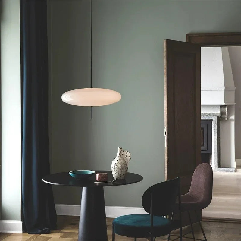Nordic LED Pendant Light - Flying Saucer Design for Bedroom Living Room Cafe Office - ZOOMNSTORE