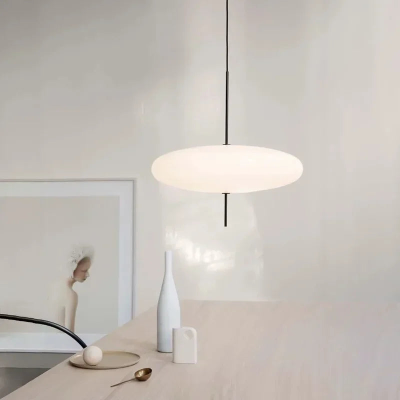 Nordic LED Pendant Light - Flying Saucer Design for Bedroom Living Room Cafe Office - ZOOMNSTORE