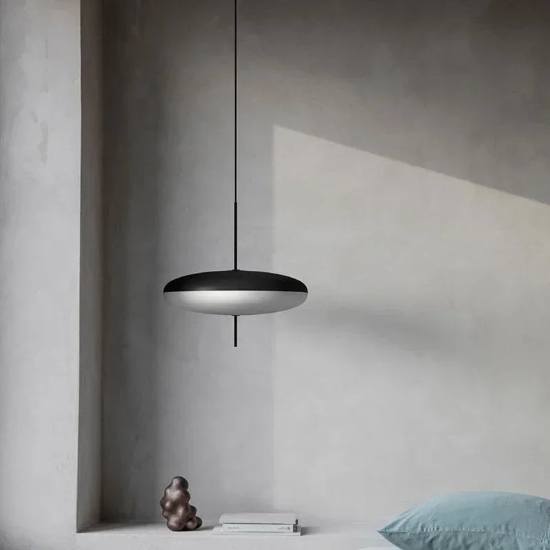 Nordic LED Pendant Light - Flying Saucer Design for Bedroom Living Room Cafe Office - ZOOMNSTORE