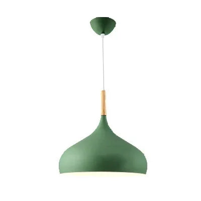Nordic Wooden Chandelier - LED Pendant Light for Bedroom Living Room - ZOOMNSTORE