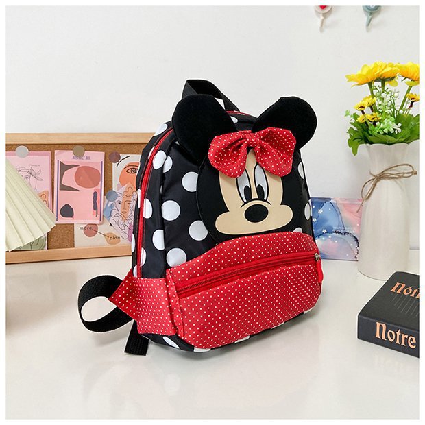 Minnie Mouse Backpack - Kawaii Pink Schoolbag for Kids - ZOOMNSTORE