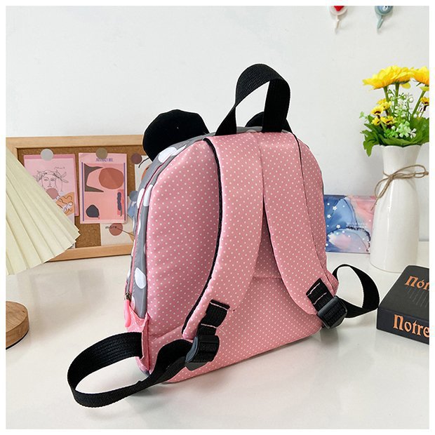 Minnie Mouse Backpack - Kawaii Pink Schoolbag for Kids - ZOOMNSTORE