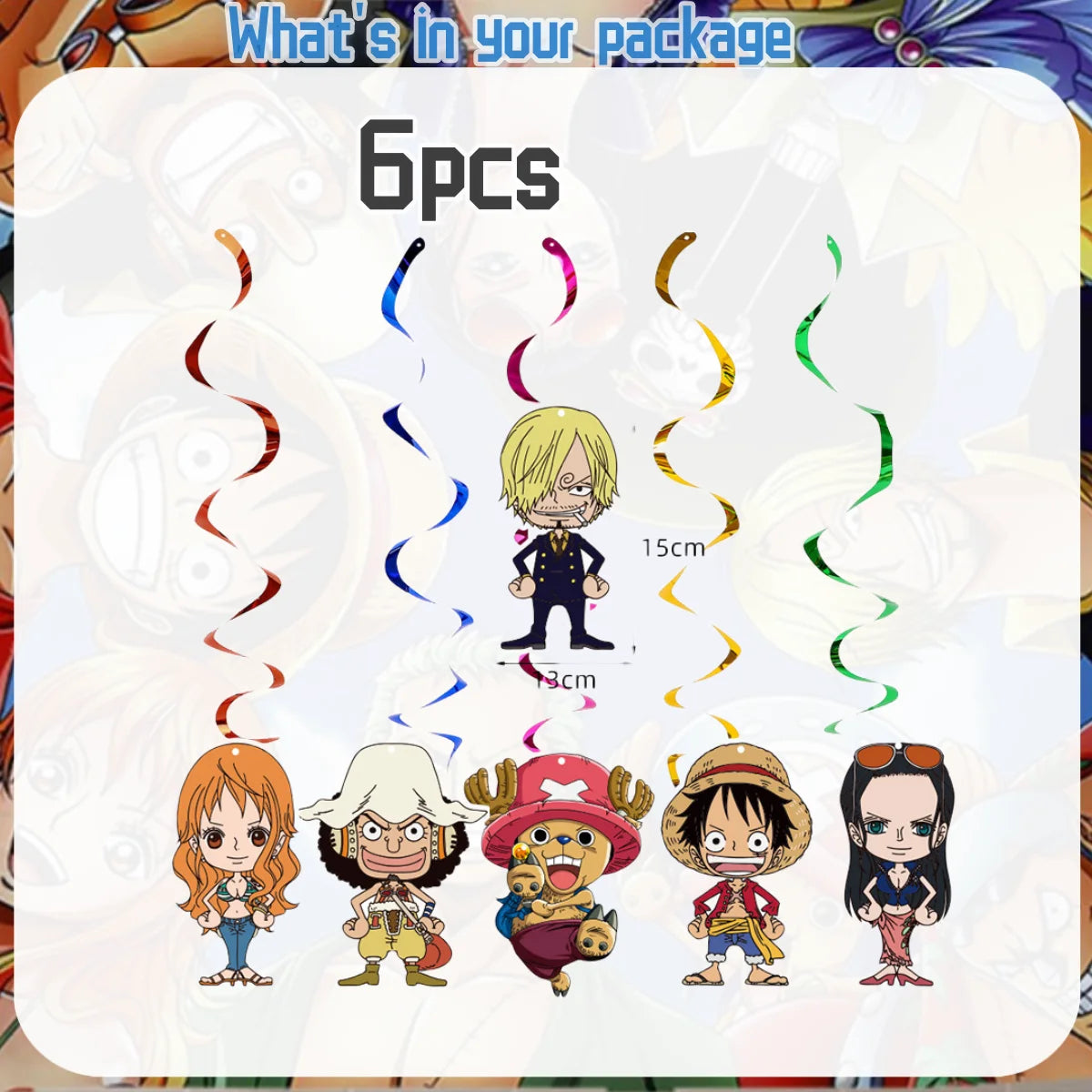 One Piece Birthday Party Supplies - Luffy Zoro Disposable Tableware Decorations - ZOOMNSTORE