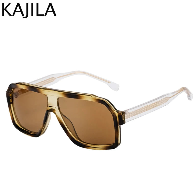Oversized Square Punk Sunglasses - Luxury UV400 Eyewear for Men Women - ZOOMNSTORE