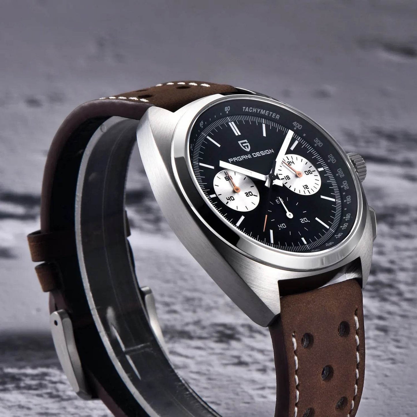 PAGANI DESIGN 2024 NEW Turtle Back Chronograph 1782 Watch for Man Fashion Men's Quartz Watch Luminous relogios masculino - ZOOMNSTORE