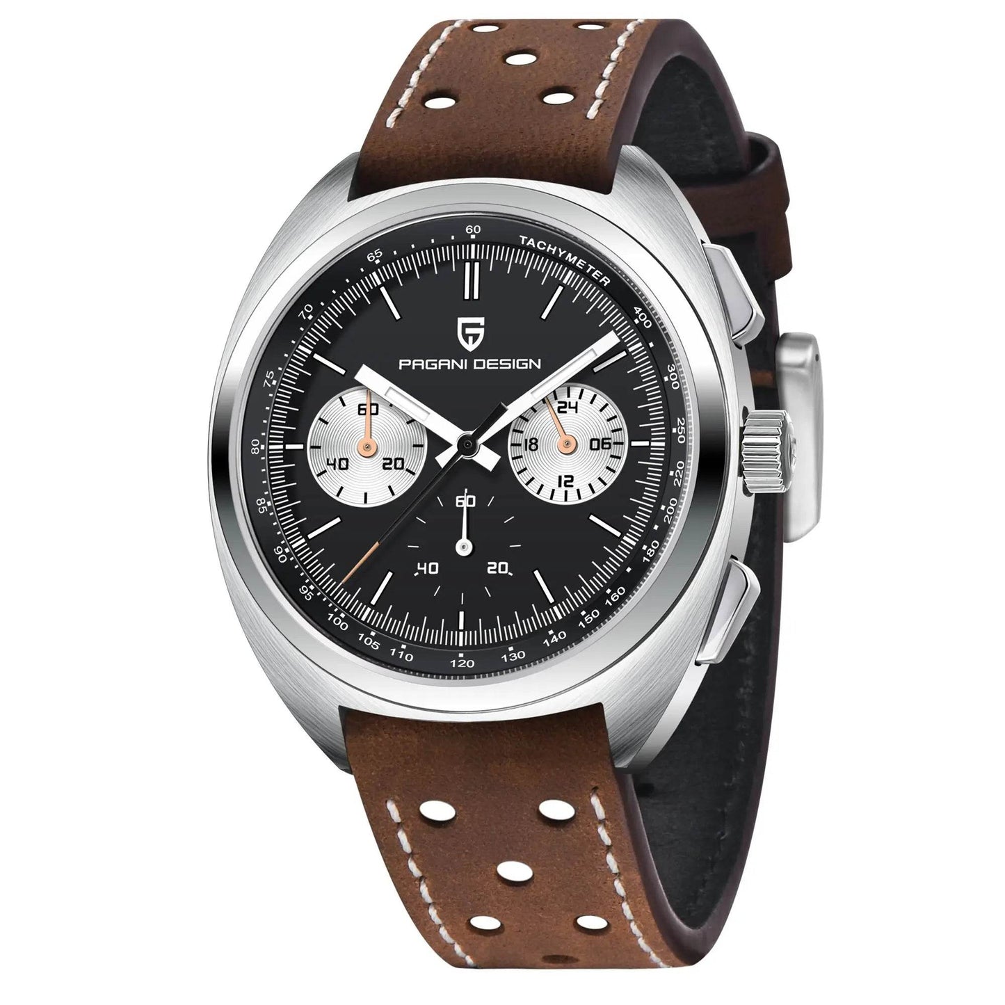 PAGANI DESIGN 2024 NEW Turtle Back Chronograph 1782 Watch for Man Fashion Men's Quartz Watch Luminous relogios masculino - ZOOMNSTORE
