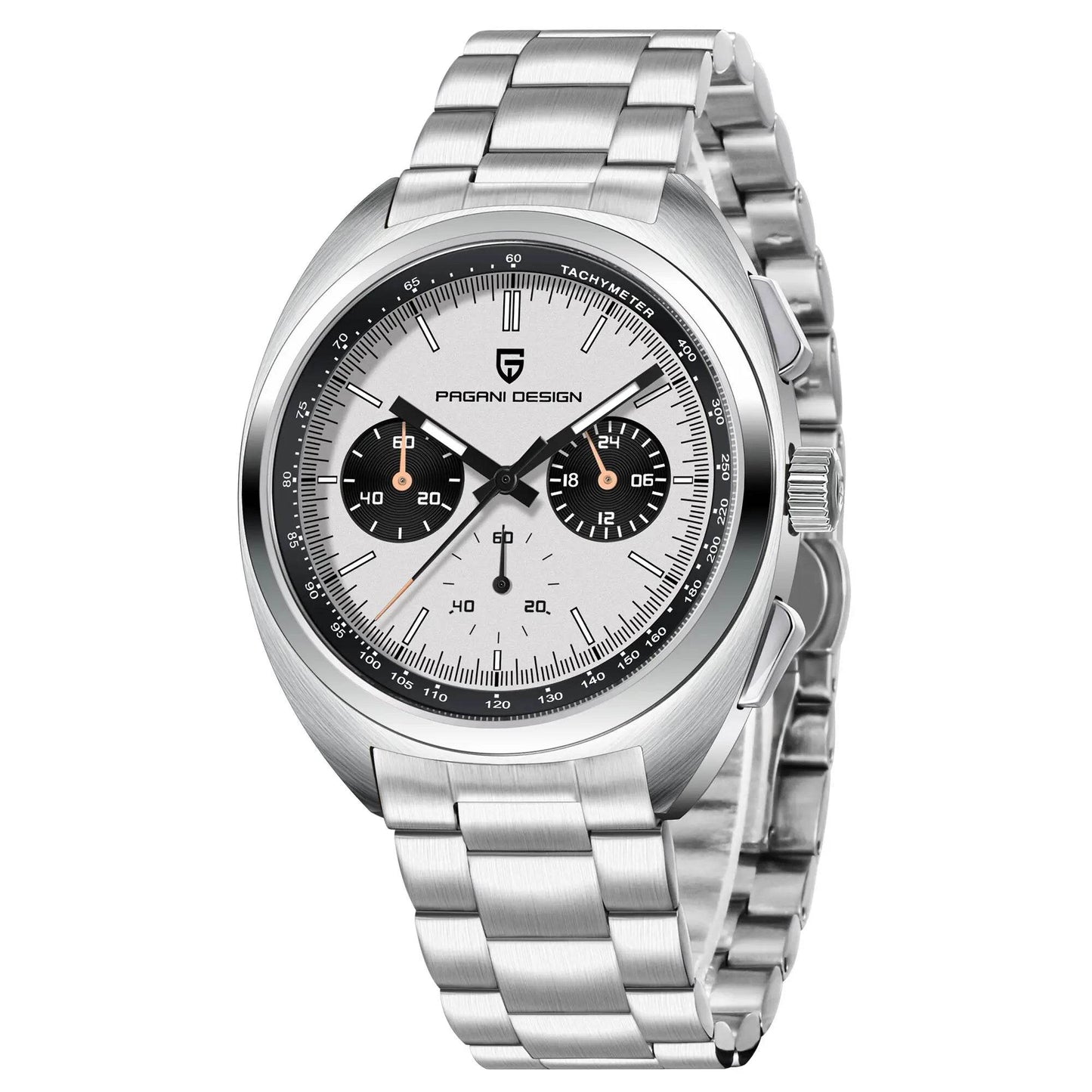 PAGANI DESIGN 2024 NEW Turtle Back Chronograph 1782 Watch for Man Fashion Men's Quartz Watch Luminous relogios masculino - ZOOMNSTORE