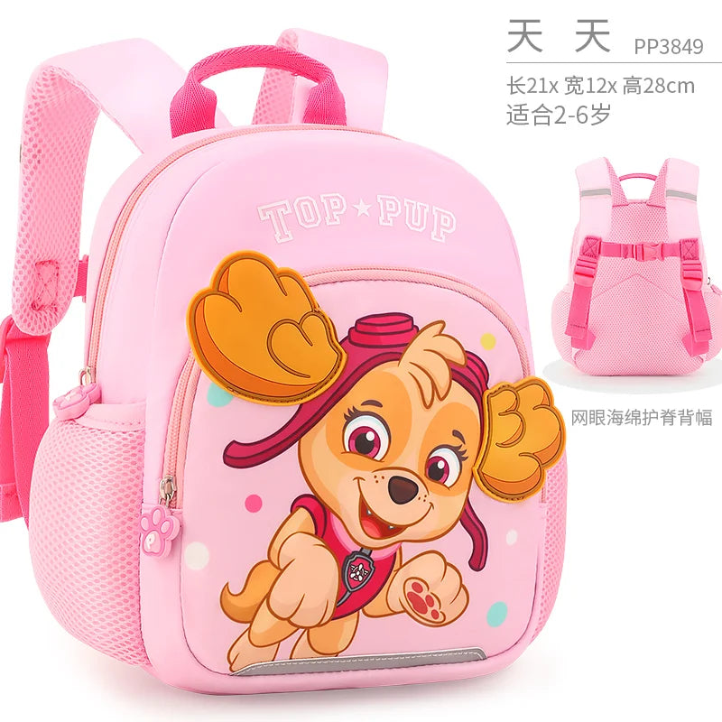 Paw Patrol Kids Backpack - Chase Skye Preschool Knapsack for Ages 1-5T - ZOOMNSTORE