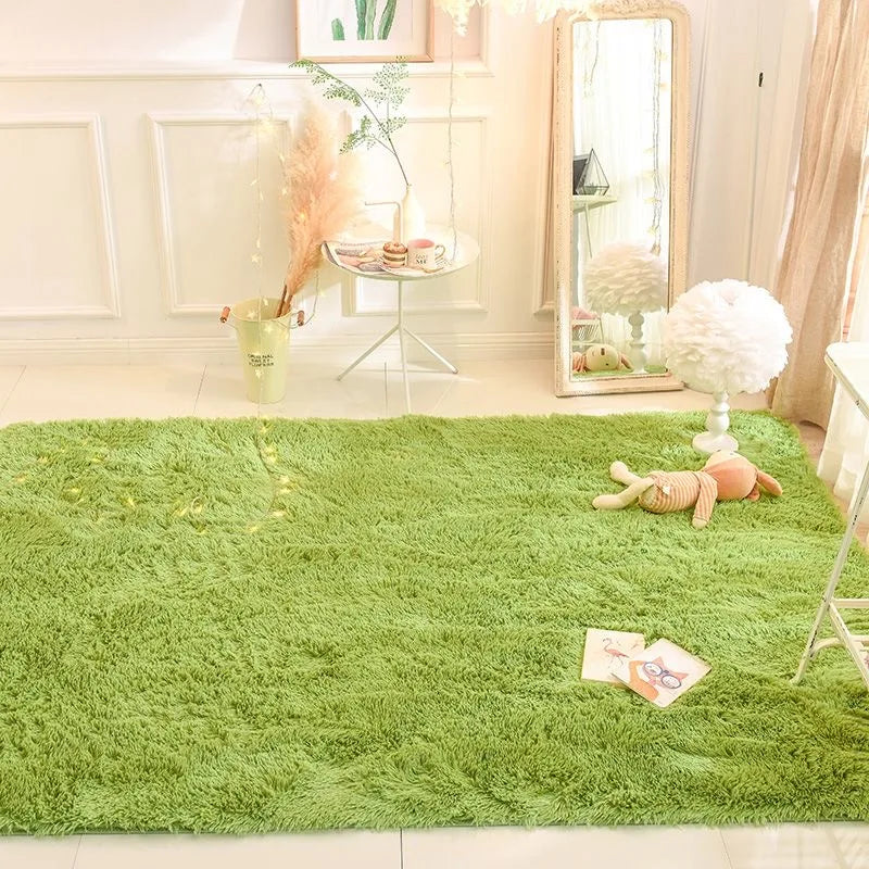 Plush Area Rug - Soft Non-Slip Mat for Living Room and Childrens Room Decor - ZOOMNSTORE