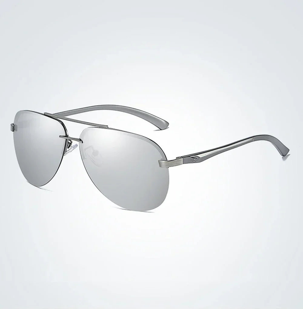 Polarized Metal Frame Sunglasses - Classic Driving Glasses for MenWomen - ZOOMNSTORE