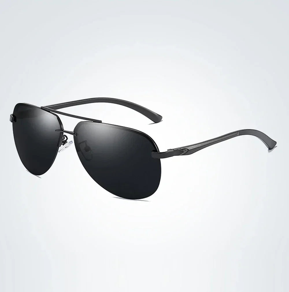 Polarized Metal Frame Sunglasses - Classic Driving Glasses for MenWomen - ZOOMNSTORE