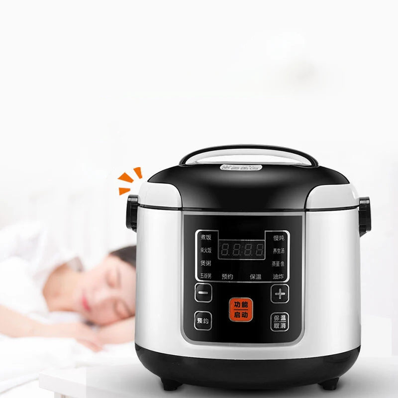 Portable Car Rice Cooker - 2L Electric Multi-Cooker Food Steamer for 12V24V Vehicles - ZOOMNSTORE
