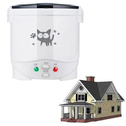 Portable Electric Rice Cooker - Multi-Cooker for Home Vehicle 12V24V220V - ZOOMNSTORE
