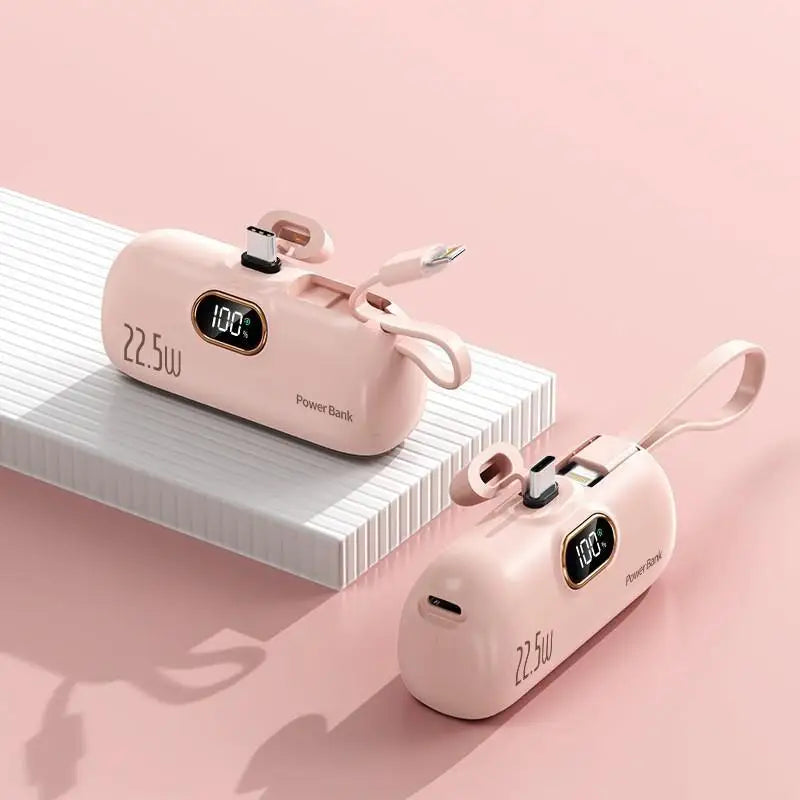 Mini Convenient Mobile Power Bank 30000mah Portable Fast Charging suitable for iPhone 16 15 14 Samsung Xiaomi External Battery - ZOOMNSTORE