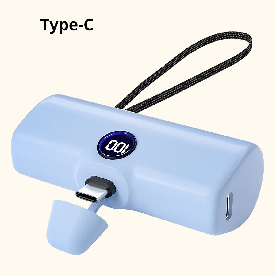 Liboer Fast Charging Portable Power Bank LED Display Mobile External Battery for iPhone Samsung Xiaomi OPPO Compact Powerbank - ZOOMNSTORE