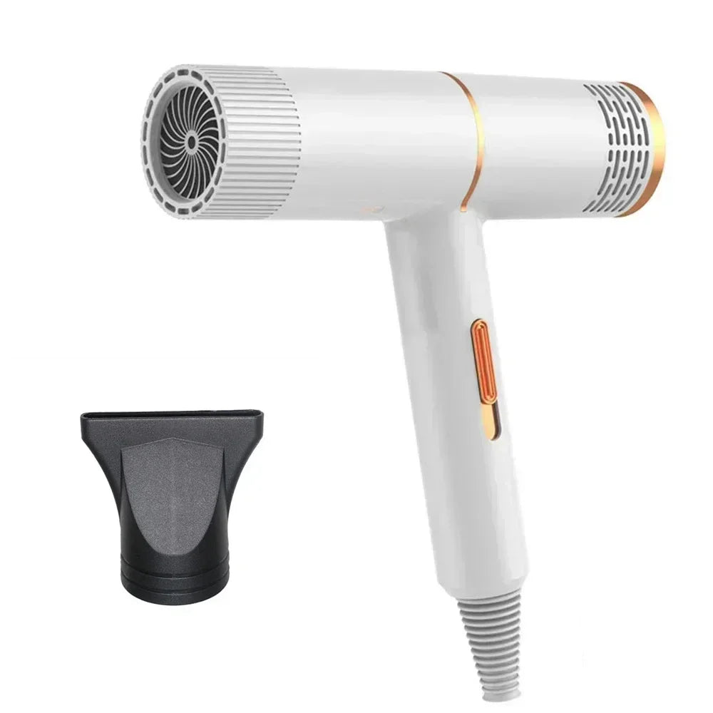 Professional Hair Dryer - Powerful Fast Heating Styler with Dual Voltage & Foldable Handle - ZOOMNSTORE