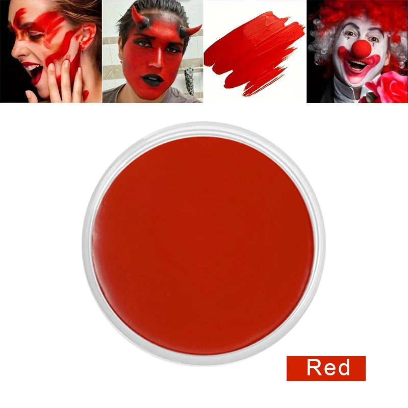 30G Professional Oil Face Paint Body Paint children's Caritas Body Makeup for Halloween Christmas Masquerade Party Cosplay - ZOOMNSTORE