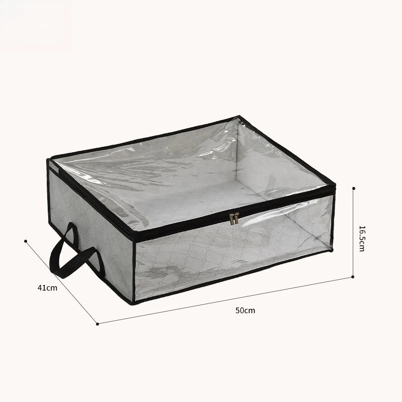 Quilt Storage Bag – Foldable Dustproof Organizer With Large Capacity For Clothes & Linen - ZOOMNSTORE