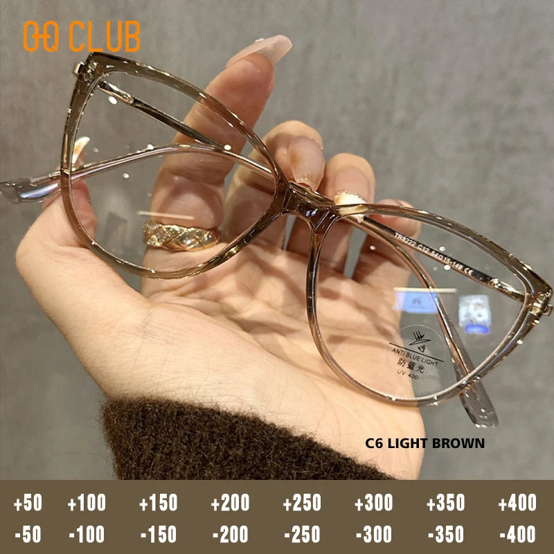 Reading Glasses Women | Prescription Cat Eye Eyewear With Photochromic Lenses - ZOOMNSTORE