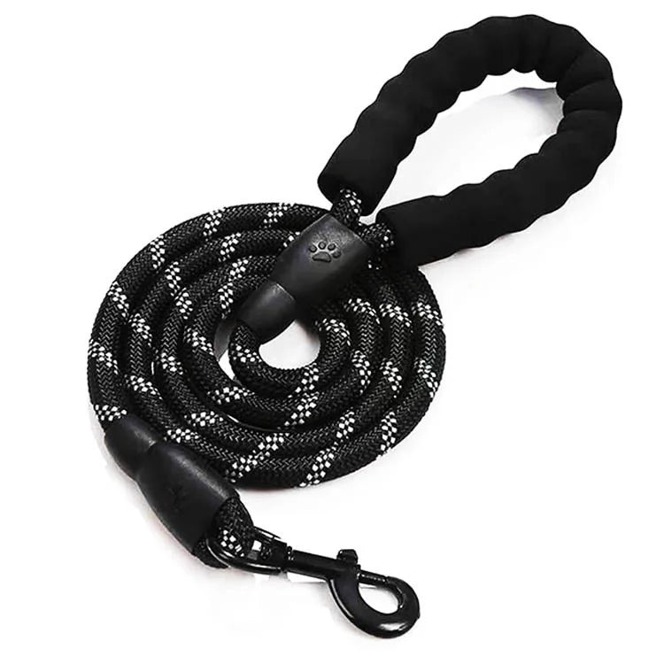 Nylon Reflective Dog Leash - 15m Soft Handle for Small to Large Dogs - ZOOMNSTORE