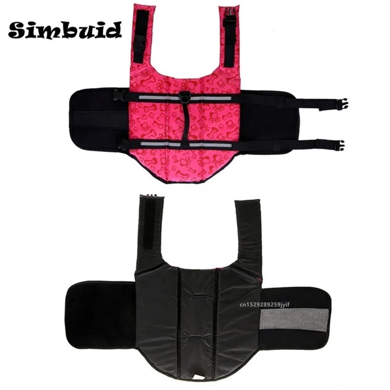 Reflective Dog Life Jacket - Adjustable Safety Vest for Large Dogs - ZOOMNSTORE