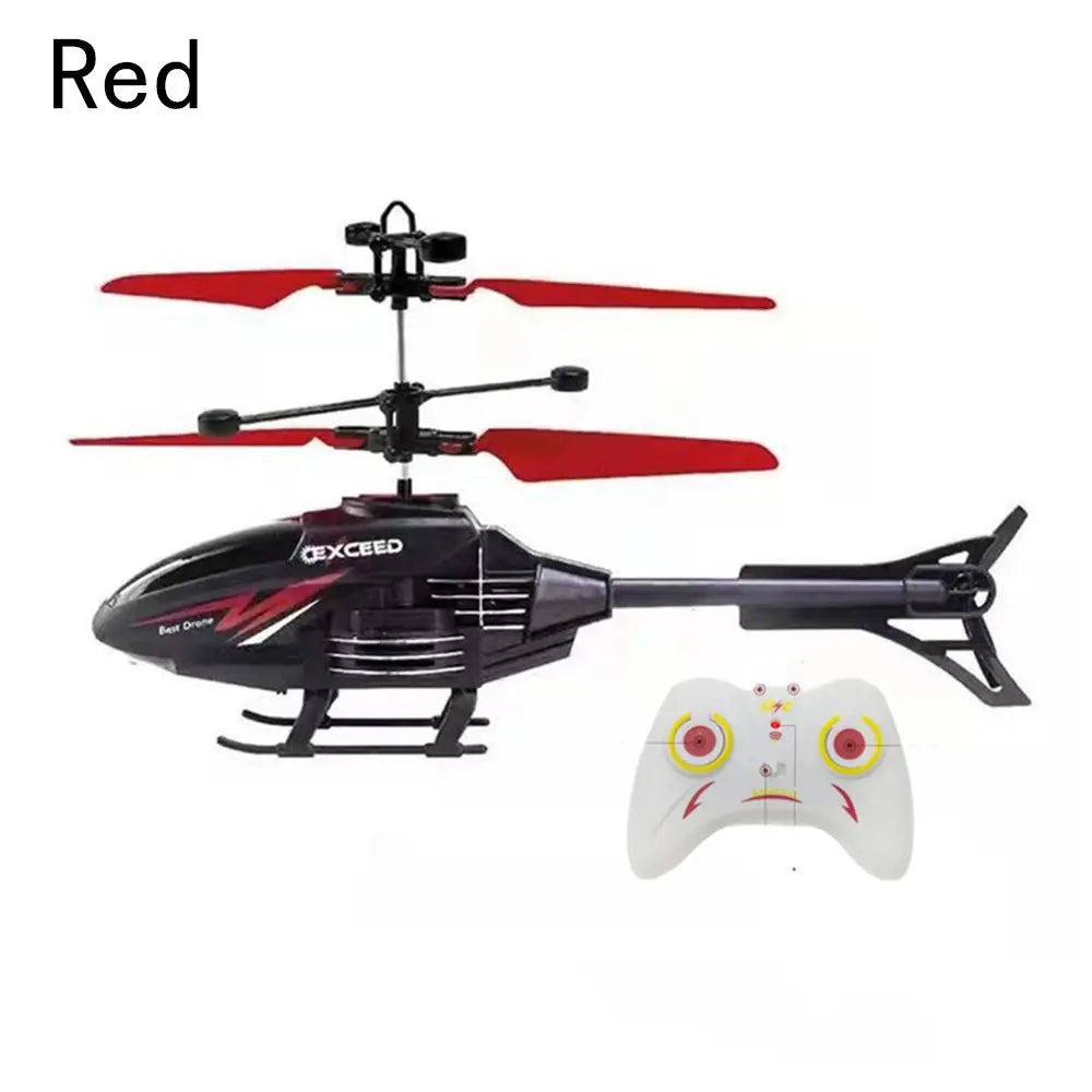 Mini Remote Control Helicopter - Rechargeable Infrared Drone Toy - ZOOMNSTORE