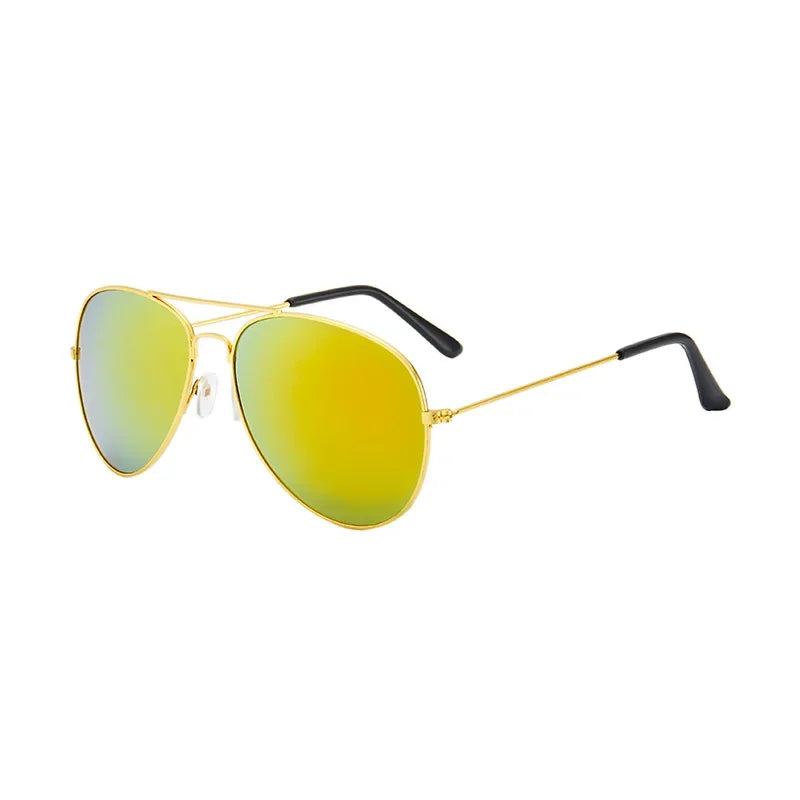 Retro Kids Sunglasses - UV400 Designer Luxury Shades for Boys Girls - ZOOMNSTORE