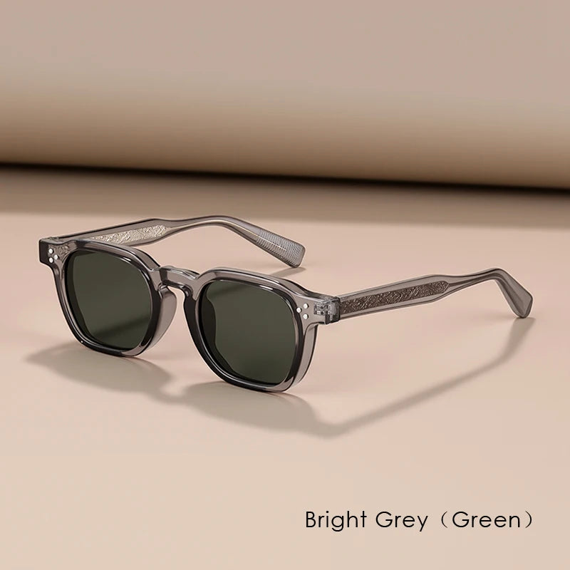 Retro Polygon Sunglasses - Womens TR90 Frame Polarized UV400 Summer Shades - ZOOMNSTORE