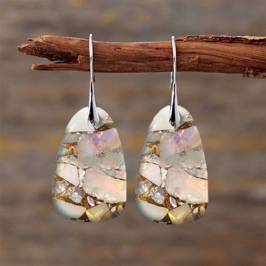 Retro Turquoise Earrings - Bohemian Jewelry for Men and Women - ZOOMNSTORE