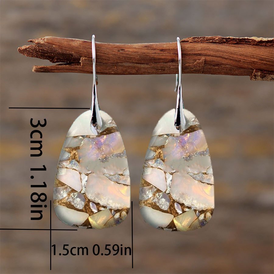Retro Turquoise Earrings - Bohemian Jewelry for Men and Women - ZOOMNSTORE
