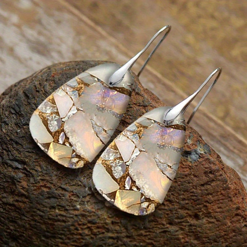 Retro Turquoise Earrings - Bohemian Jewelry for Men and Women - ZOOMNSTORE