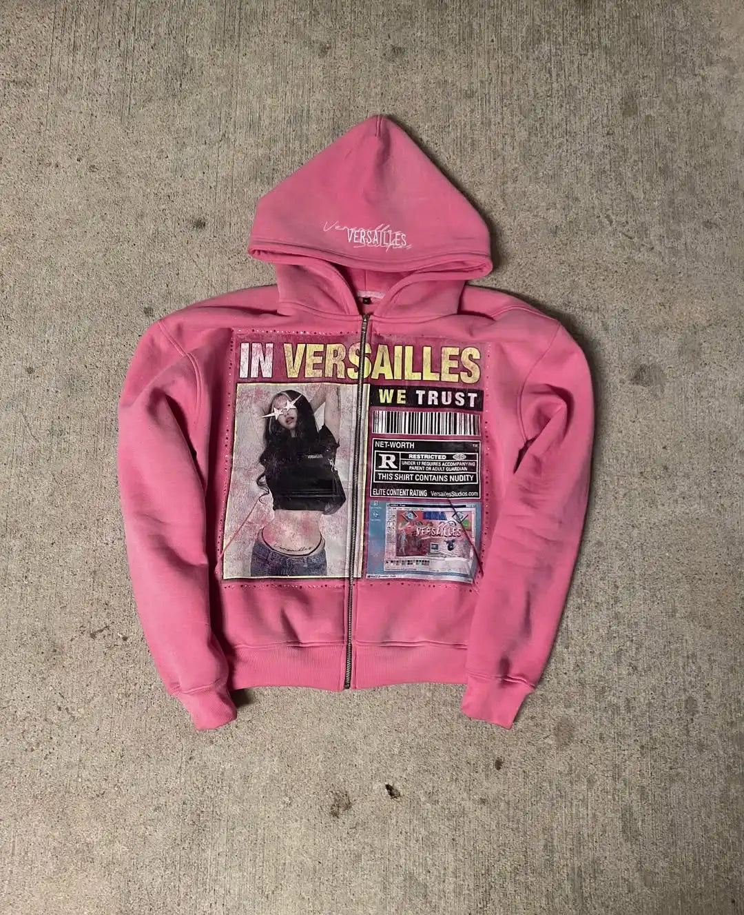 Retro Y2K Hoodie - Gothic Streetwear for Men and Women - ZOOMNSTORE