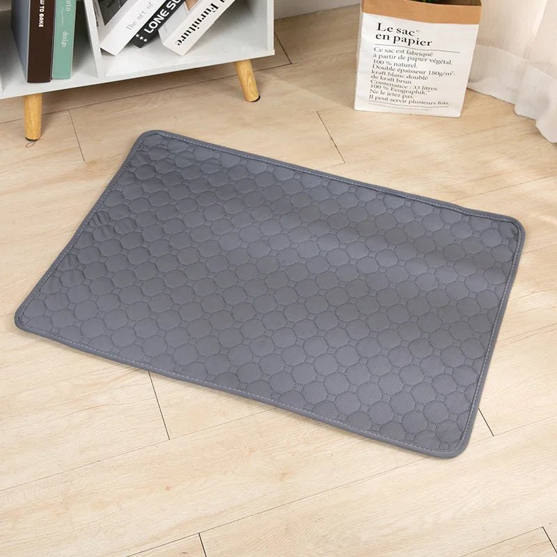 Reusable Dog Pee Pad Blanket - Washable Absorbent Puppy Training Mat Pet Bed Urine Mat - ZOOMNSTORE