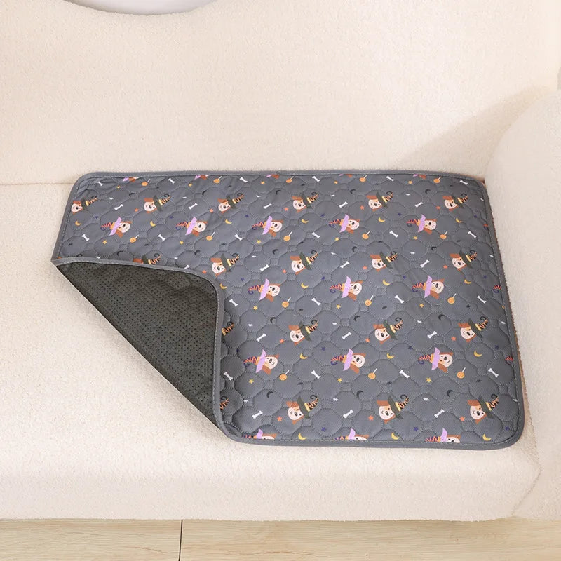 Reusable Dog Pee Pad Blanket - Washable Absorbent Puppy Training Mat Pet Bed Urine Mat - ZOOMNSTORE