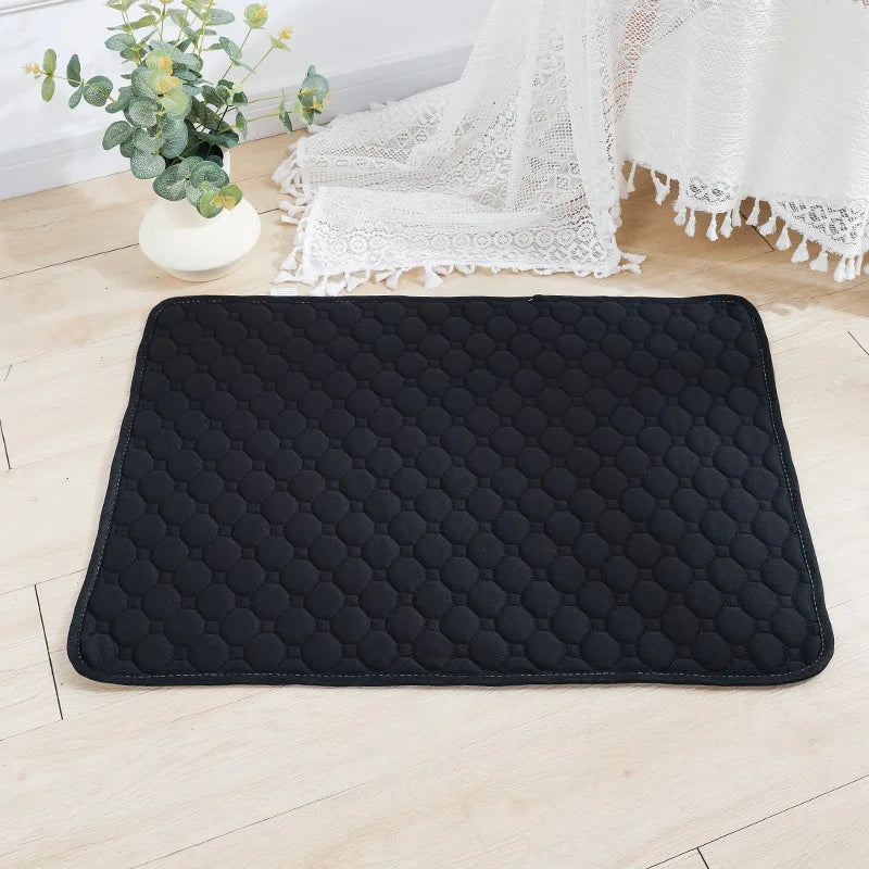 Reusable Dog Pee Pad Blanket - Washable Absorbent Puppy Training Mat Pet Bed Urine Mat - ZOOMNSTORE