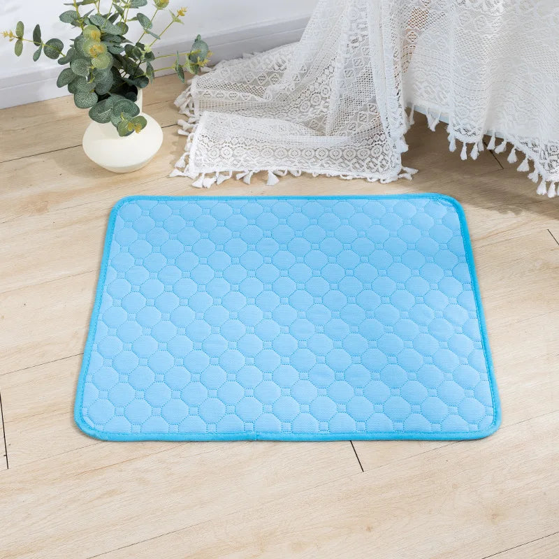 Reusable Dog Pee Pad Blanket - Washable Absorbent Puppy Training Mat Pet Bed Urine Mat - ZOOMNSTORE