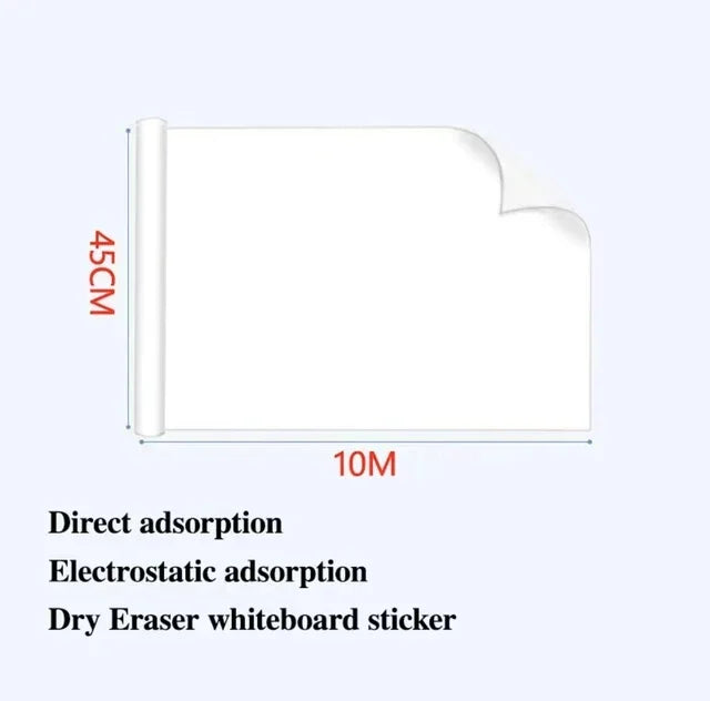 Reusable Whiteboard – Waterproof Dry Erase Board with Easy Wipe Surface for Classroom & Office - ZOOMNSTORE