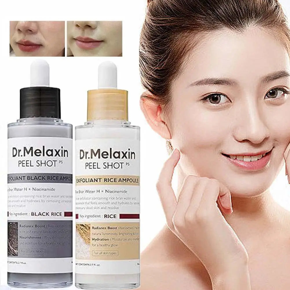 Rice Exfoliating Serum - Hydrating Blackhead Removal Pore Shrinking Korean Skin Care - ZOOMNSTORE