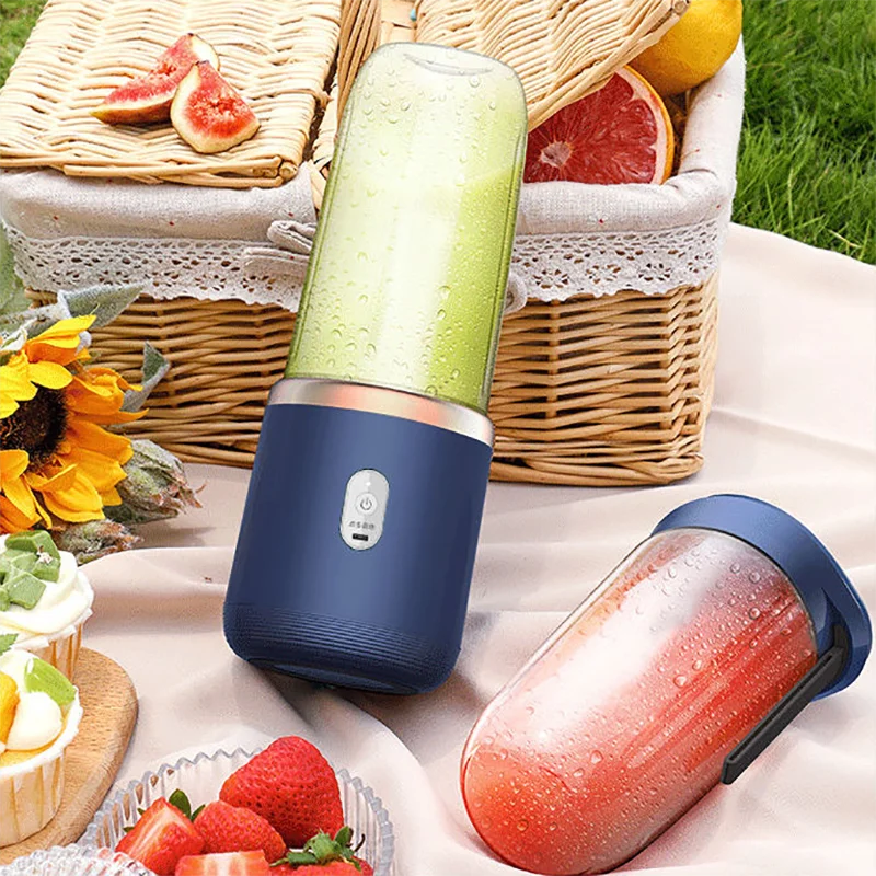 Portable Electric Juicer Blender - Multi Fruit Mixer Milkshake Maker